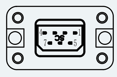 Feedback Connector Pinout for ES-SM-A03-080S-T3P18NM-1000W-003