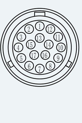 Feedback Connector Pinout for ES-SM-A01-130D-T14P33NM-1500W-001