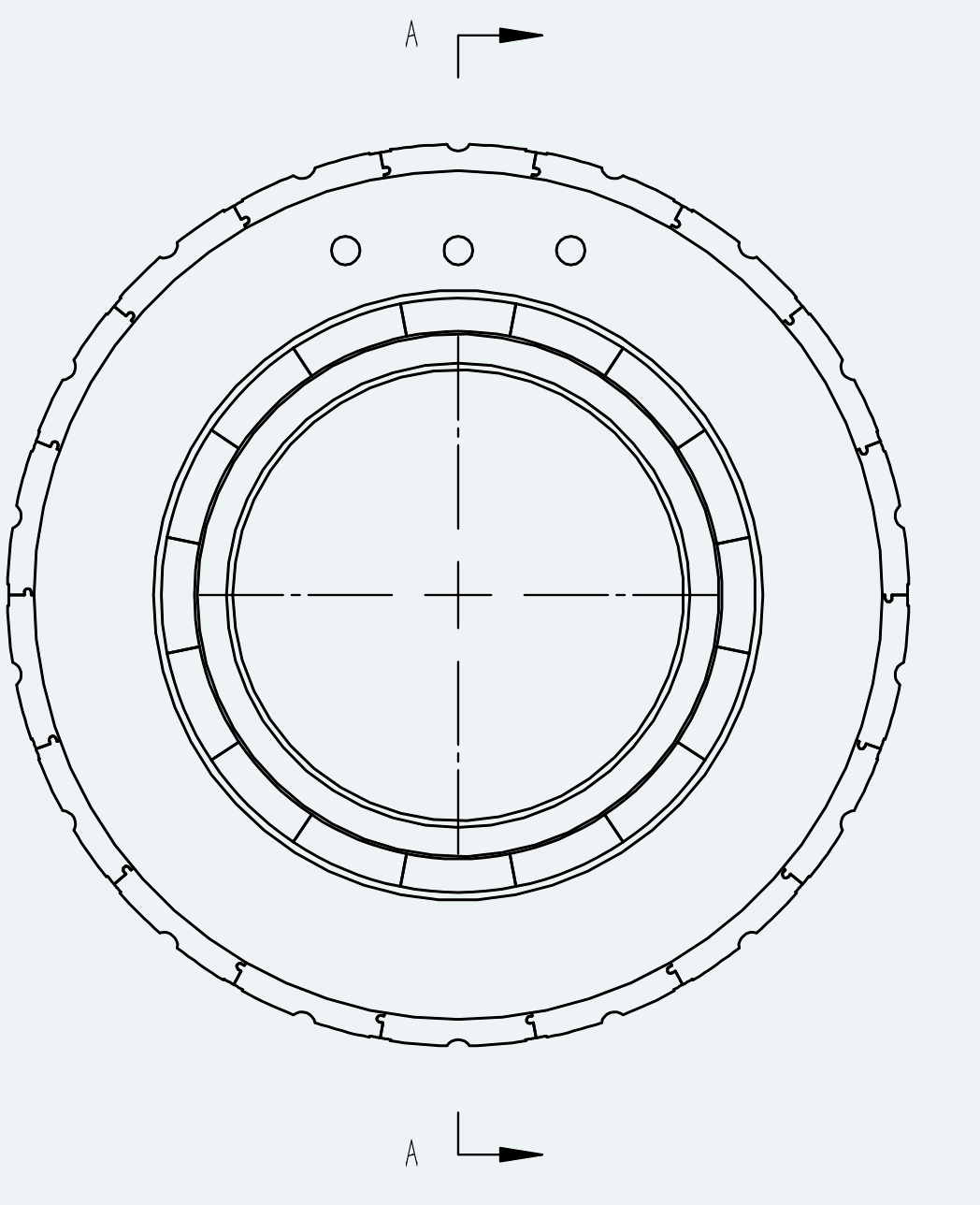 Mechanical View 2 for ES-FM-U01-OD068-T0P8NM-001