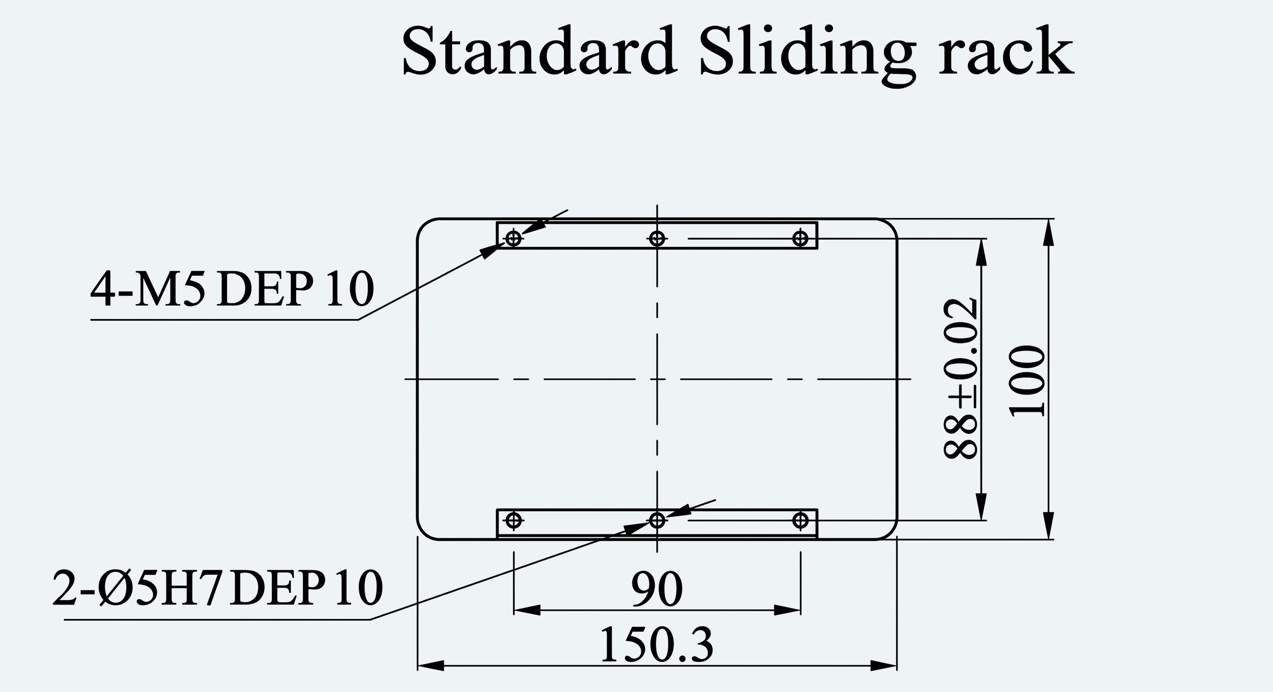 Mechanical View 2 for ES-LM-BS30-S0100-LREQ-MI01-M001