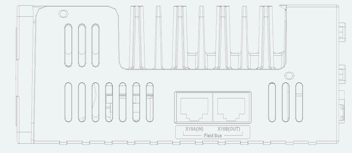 Power Connector View 2 for ES-SD-C21-S002-V002