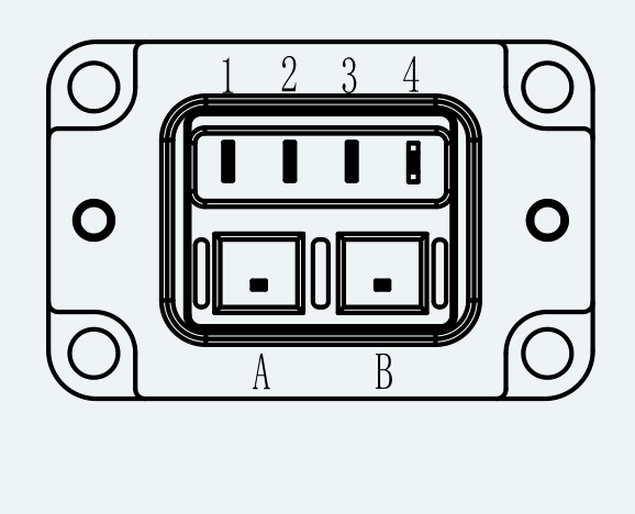 Power Connector Reference for ES-SM-A03-060S-T1P27NM-400W-004