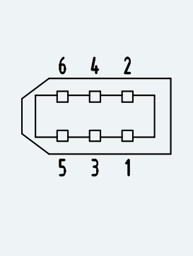 Feedback Connector Pinout for ES-SM-A01-040S-T0P32NM-100W-002