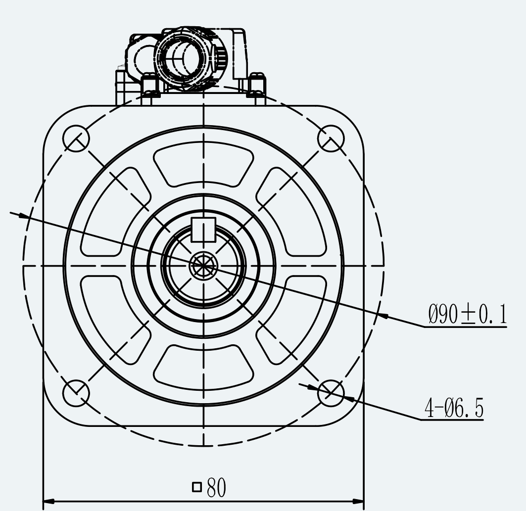 Mechanical View 2 for ES-SM-A03-080S-T2P39NM-750W-002