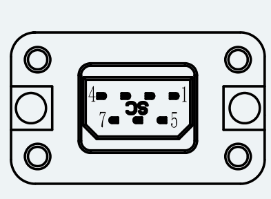 Feedback Connector Pinout for ES-SM-A03-080S-T2P39NM-750W-002