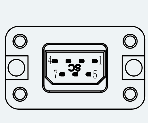 Feedback Connector Pinout for ES-SM-A03-080D-T2P39NM-750W-004