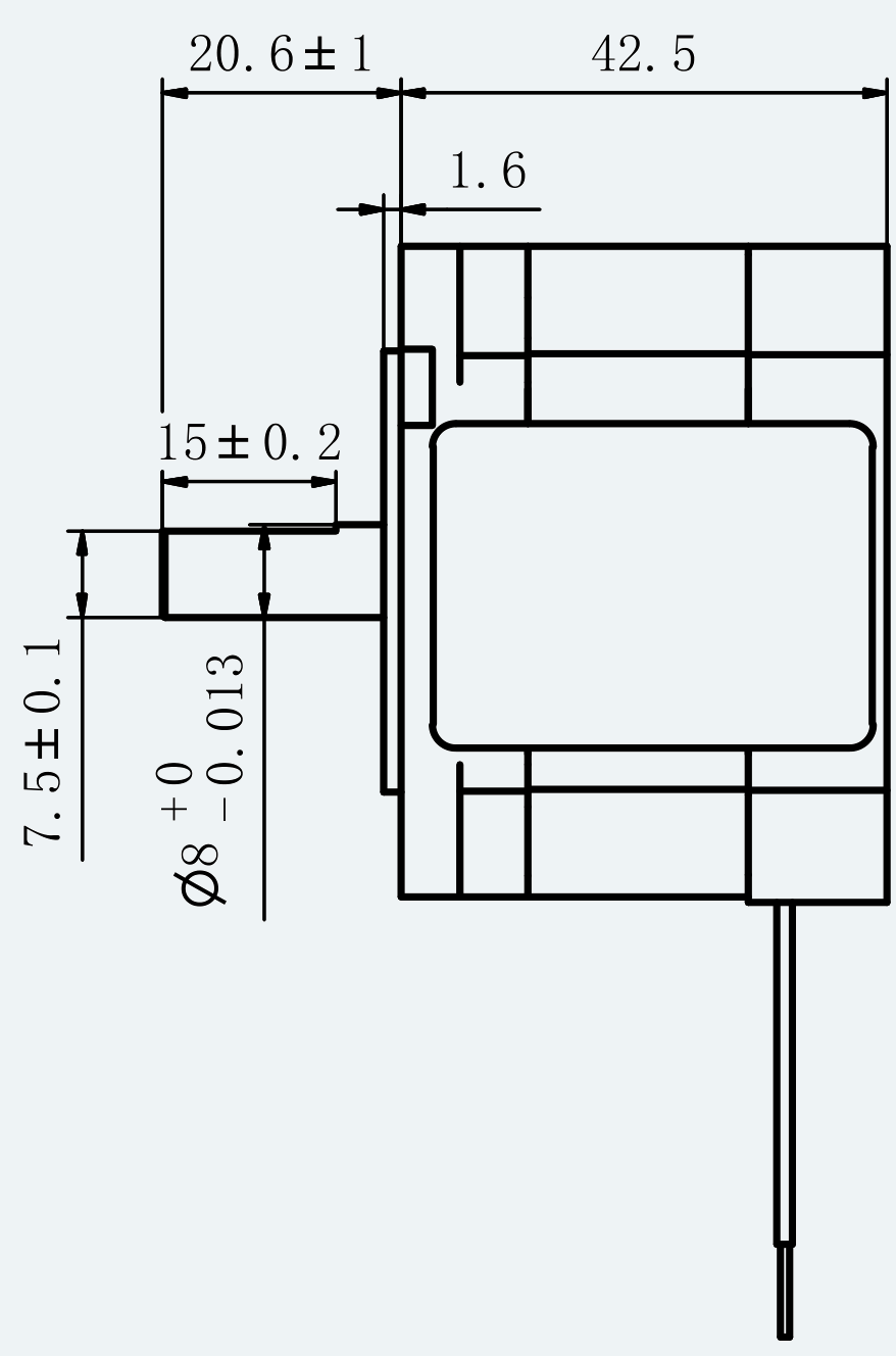 Mechanical View 2 for ES-ST-23H2042-100-4AL