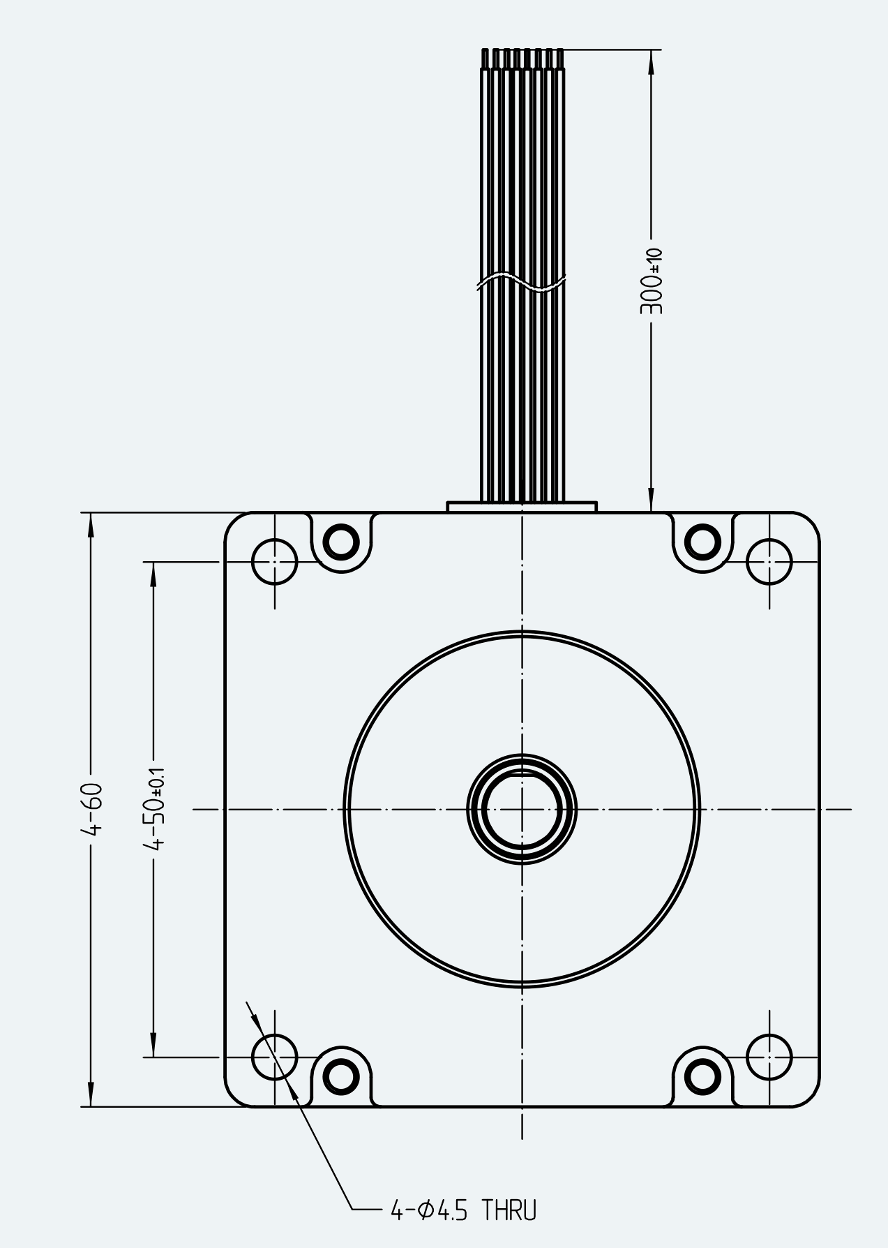 Mechanical View 1 for ES-DC-SL07-M001