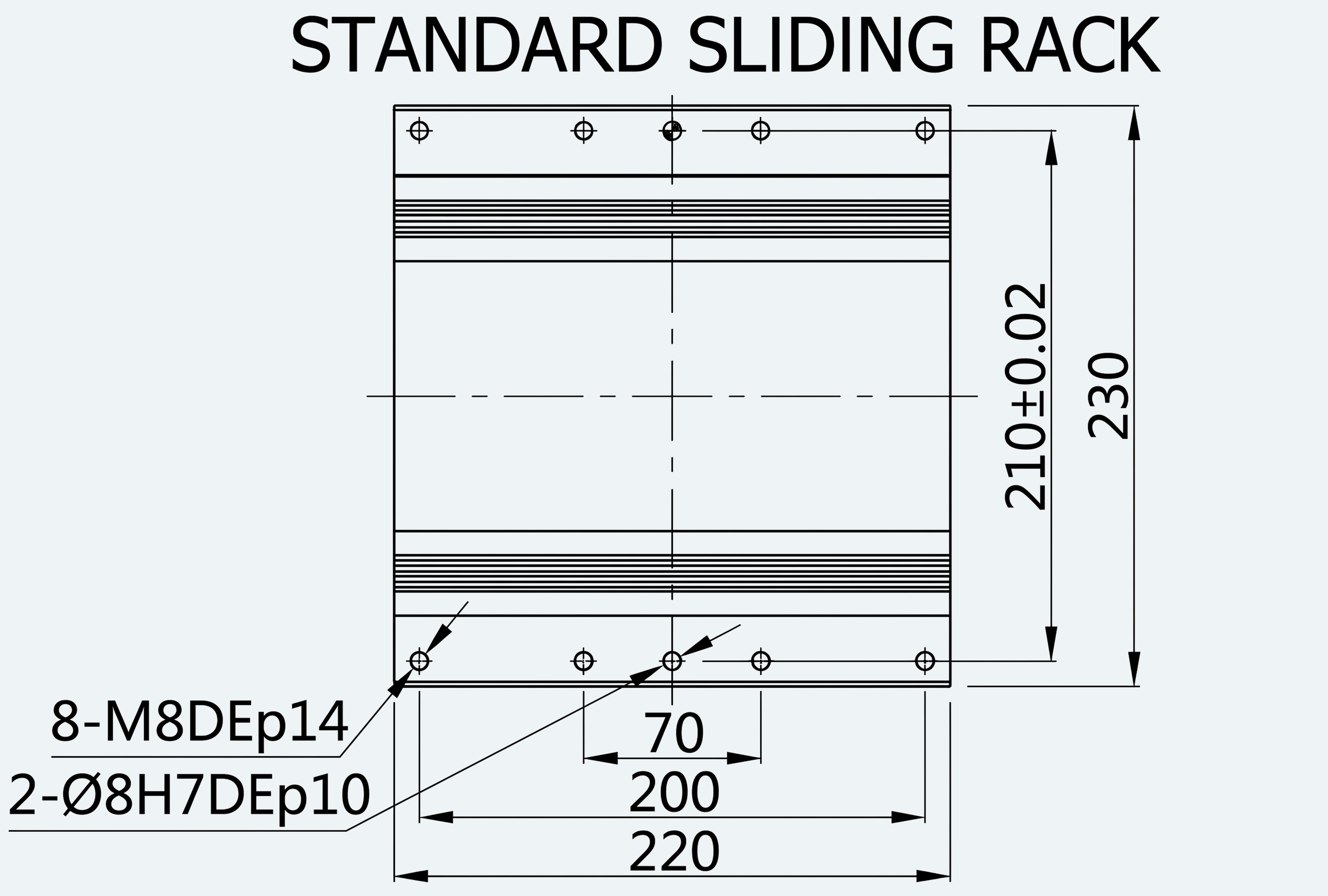 Mechanical View 2 for ES-LM-BS62-S0100-LREQ-MIREQ-M001