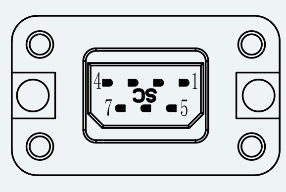 Feedback Connector Pinout for ES-SM-A03-060D-T0P64NM-200W-003
