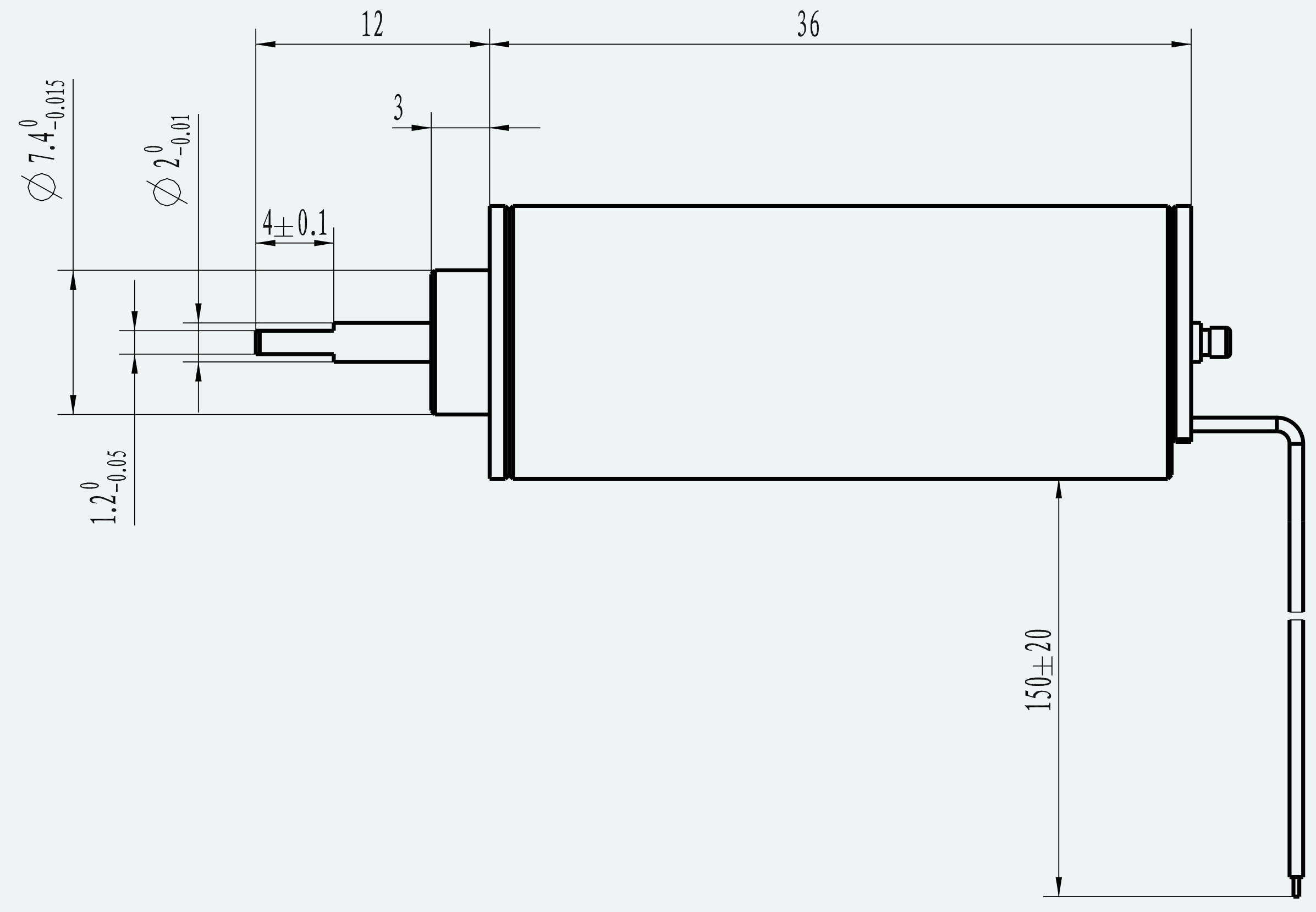 Mechanical View 1 for ES-CM-BL06-M001