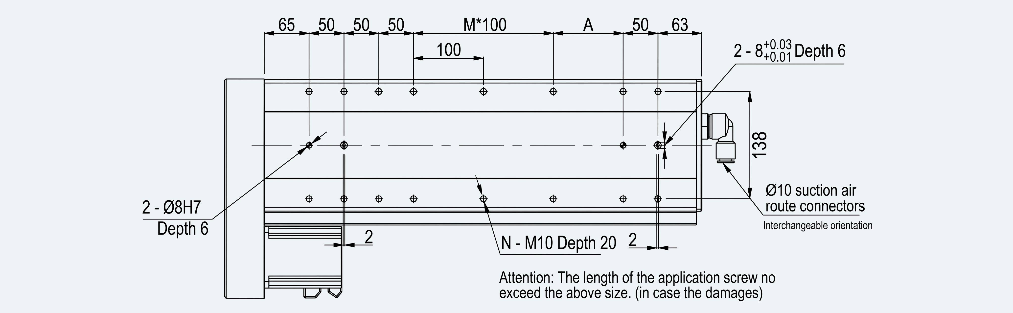 Mechanical View 5 for ES-LM-BS38-S0100-LREQ-MI01-M001