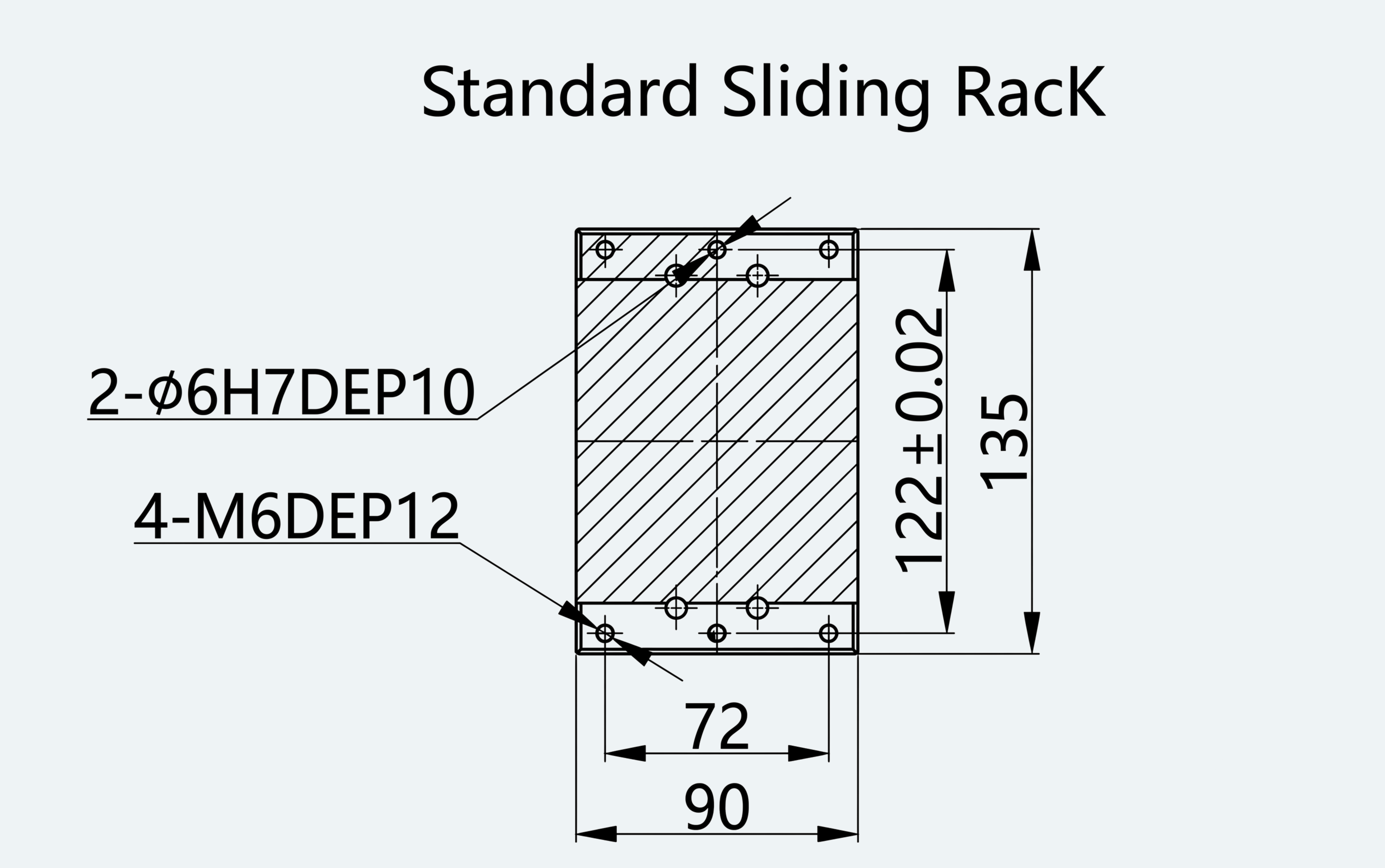 Mechanical View 2 for ES-LM-BS11-S0060-LREQ-MI01-M001