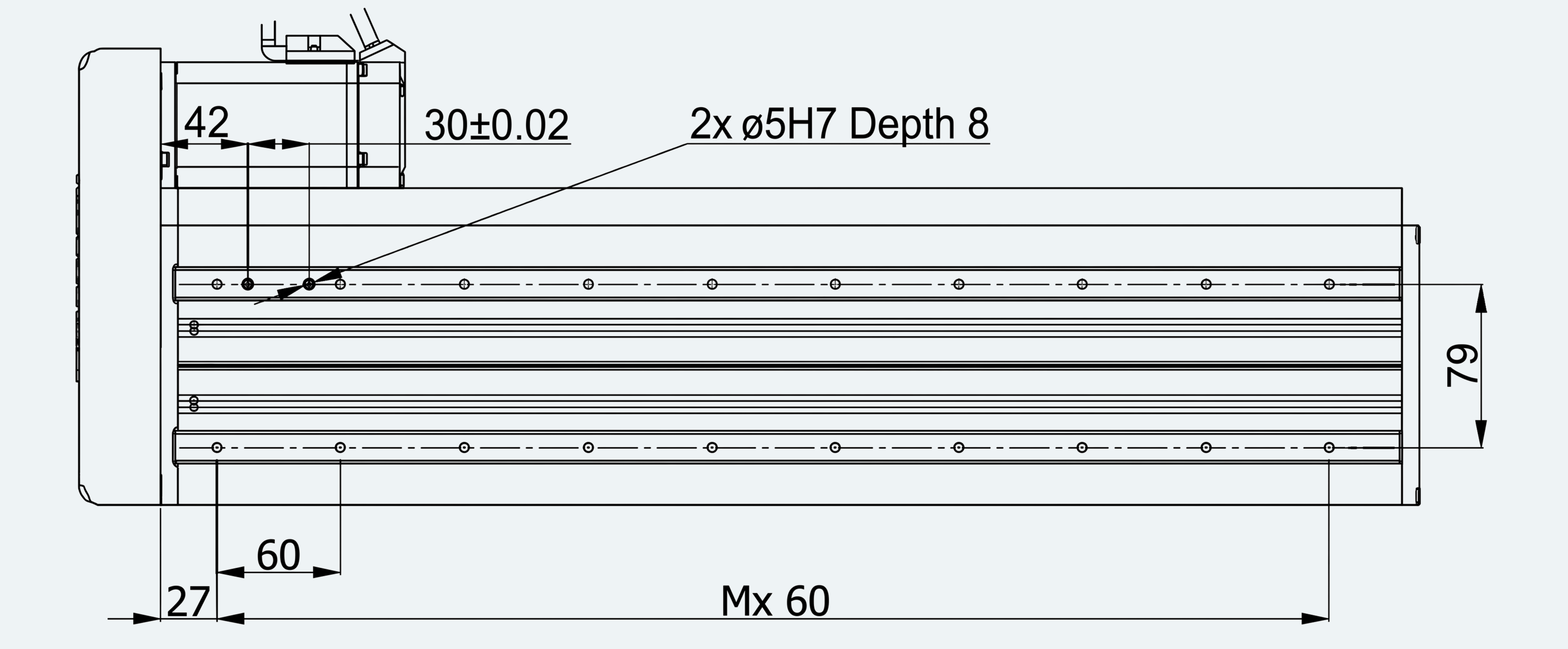 Mechanical View 5 for ES-LM-BS11-S0060-LREQ-MI01-M001
