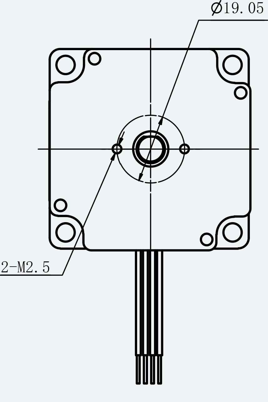 Mechanical View 2 for ES-ST-23H2051-200-4BL