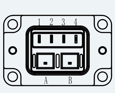 Power Connector Pinout for ES-SM-A03-080S-T3P18NM-1000W-004
