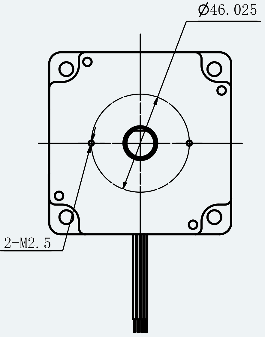 Mechanical View 2 for ES-ST-34H2098-600-4BL