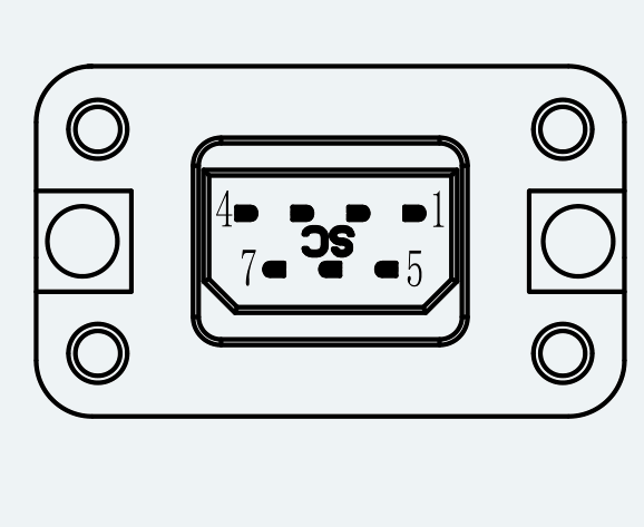 Feedback Connector Pinout for ES-SM-A03-060S-T0P64NM-200W-001