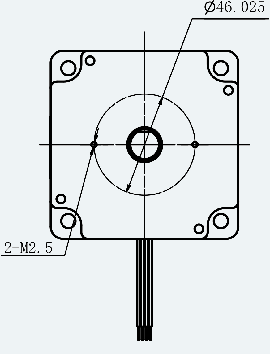 Mechanical View 3 for ES-ST-34H2060-300-4BL