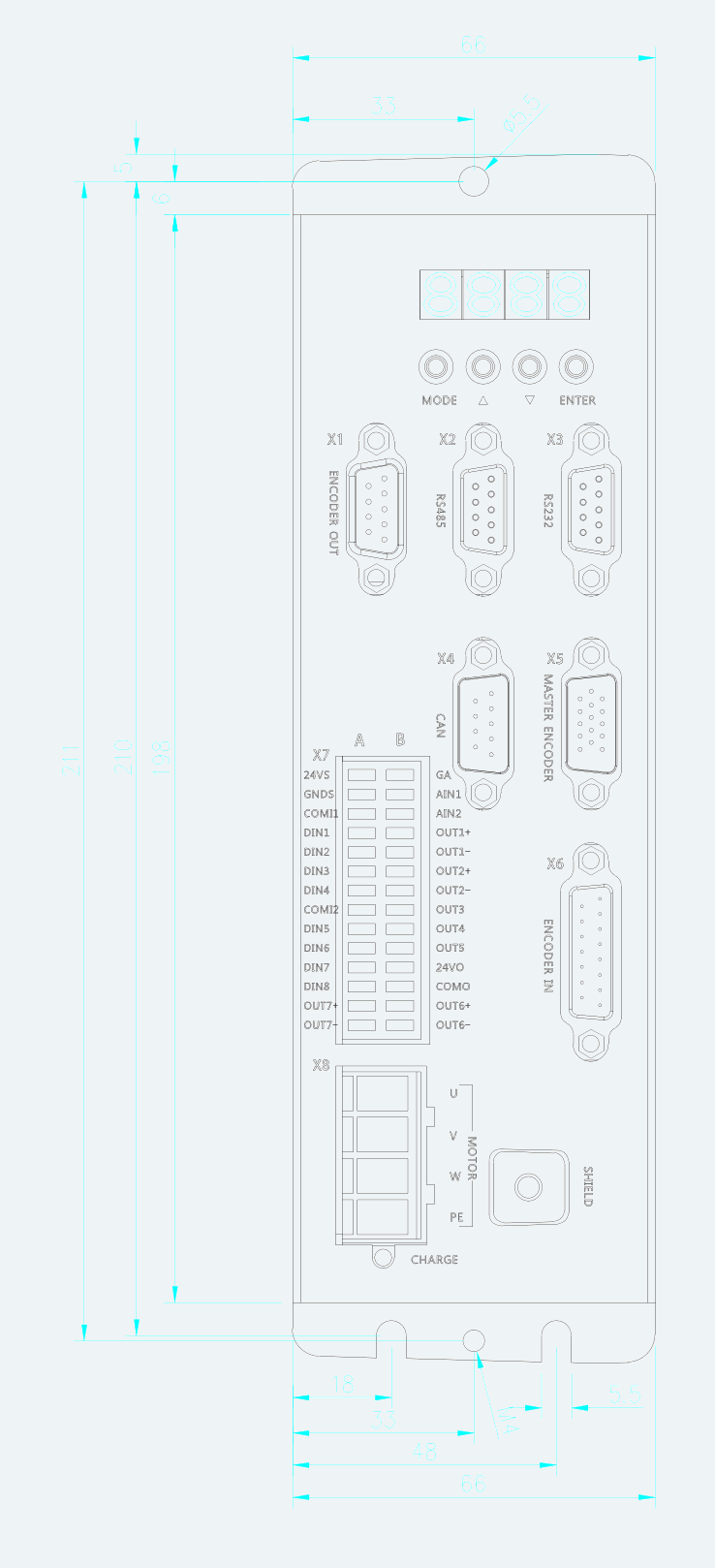 Mechanical View 1 for ES-SD-C21-S005-V001
