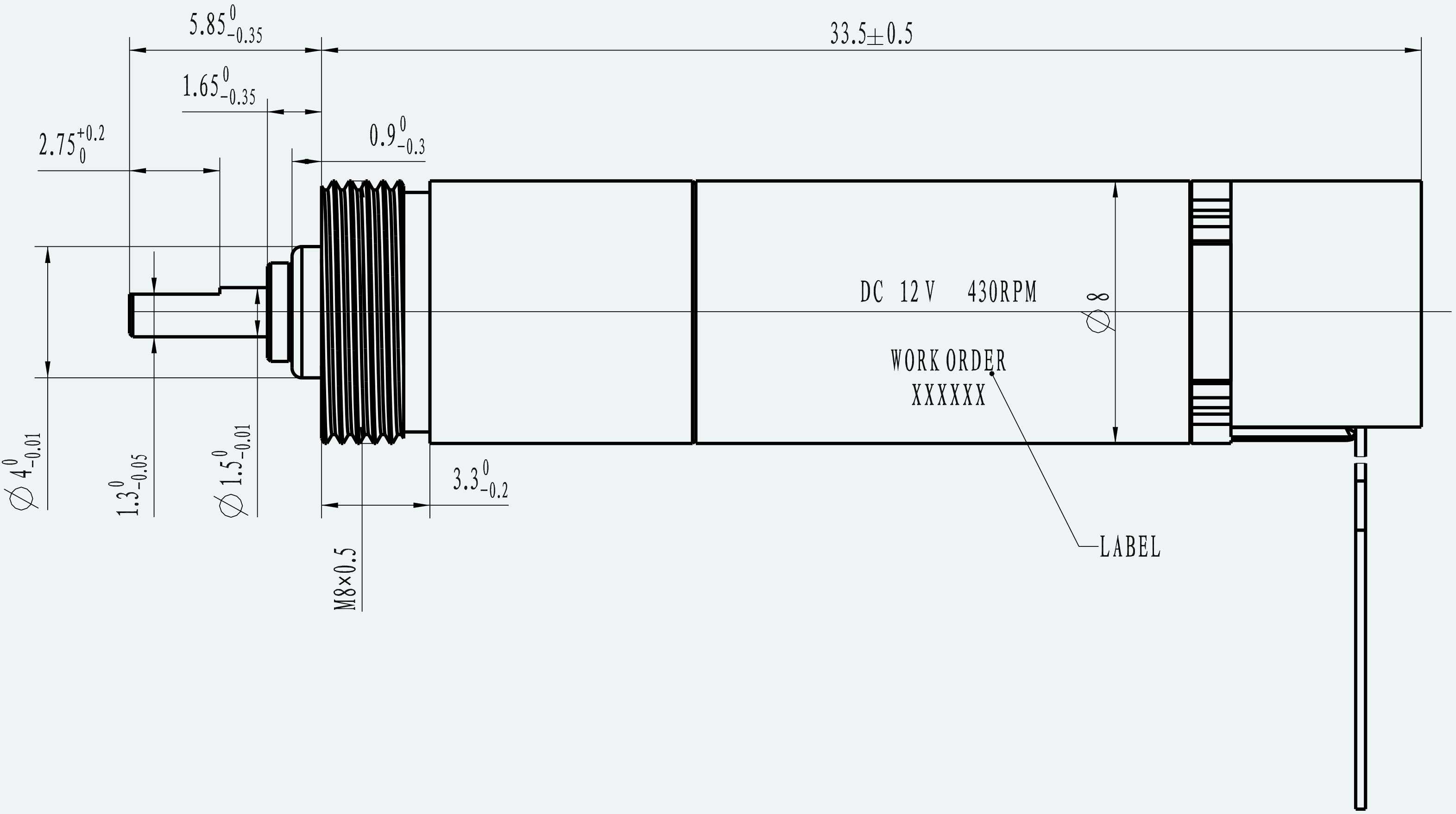 Drawing View for ES-CM-BR01-M002