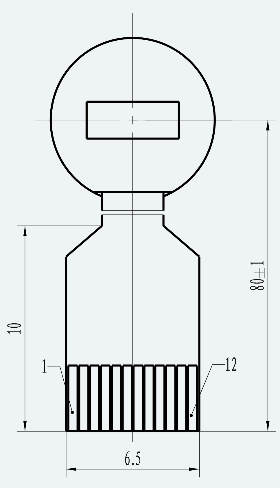 Power Connector View 1 for ES-CM-BR01-M002