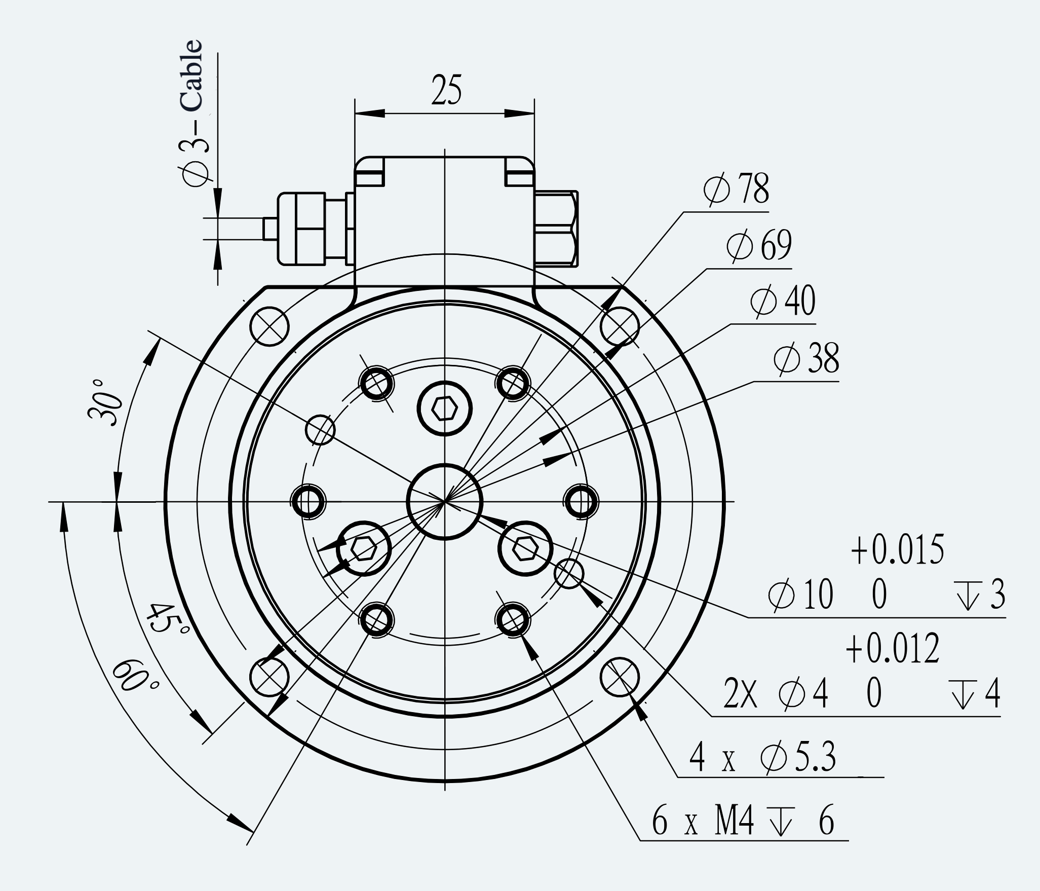 Mechanical View 2 for ES-SN-C30-S001-V002