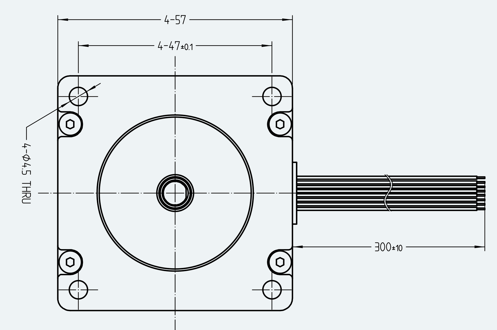 Mechanical View 1 for ES-DC-SL06-M002