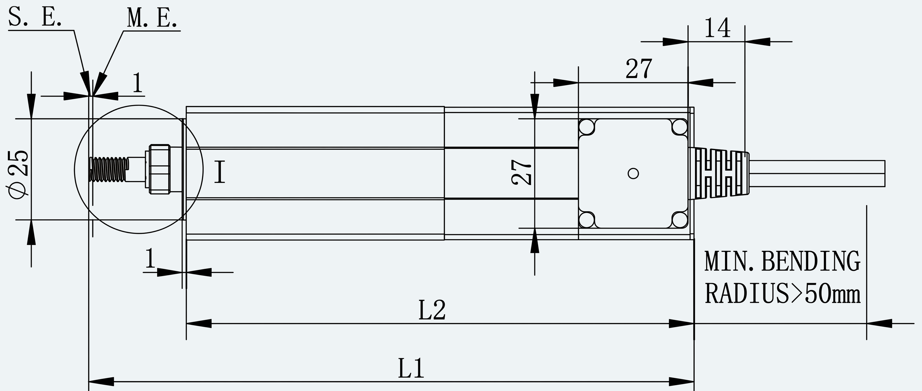 Mechanical View 3 for ES-EC-R01-M001