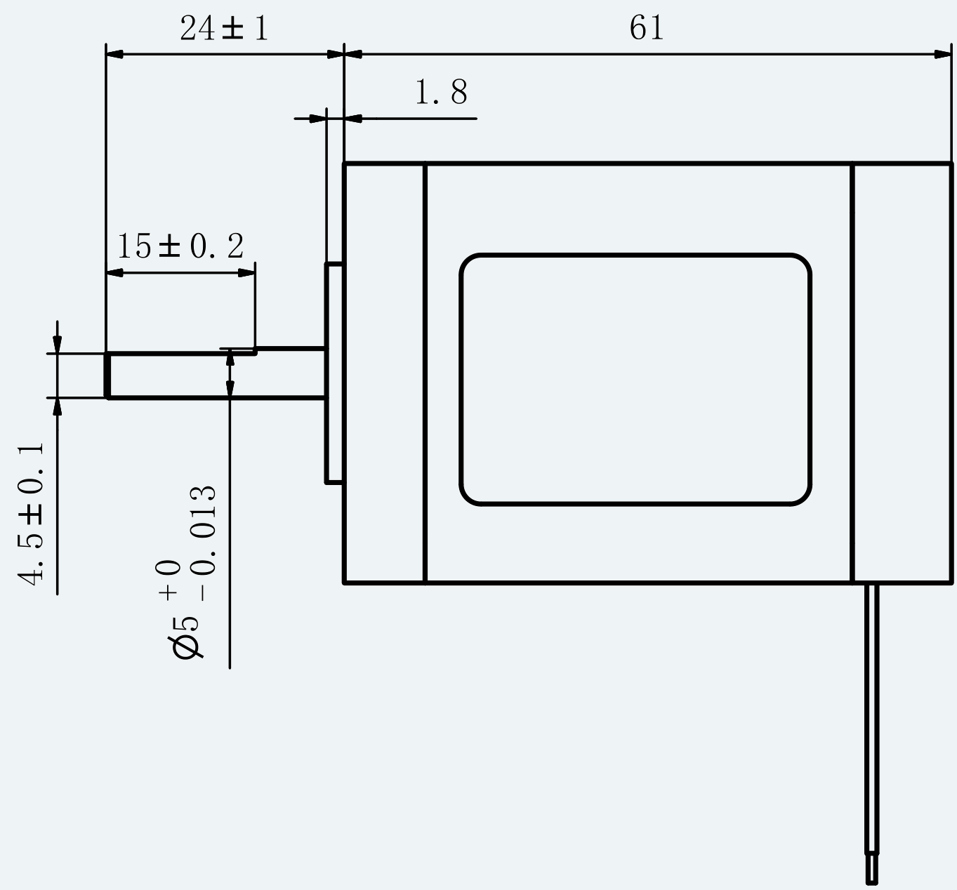 Mechanical View 1 for ES-ST-17H2061-200-4AL