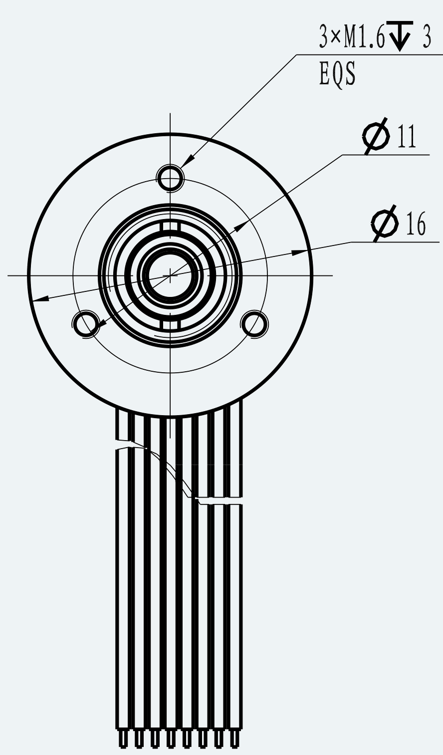 Mechanical View 2 for ES-CM-BL07-M001
