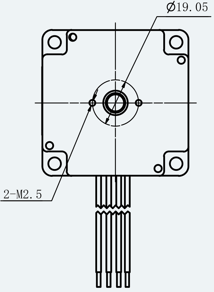 Mechanical View 2 for ES-ST-24H2047-200-4BL