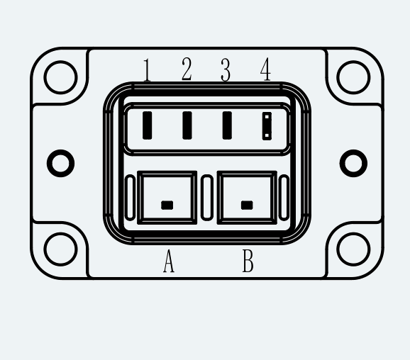 Power Connector Reference for ES-SM-A03-060S-T1P27NM-400W-002