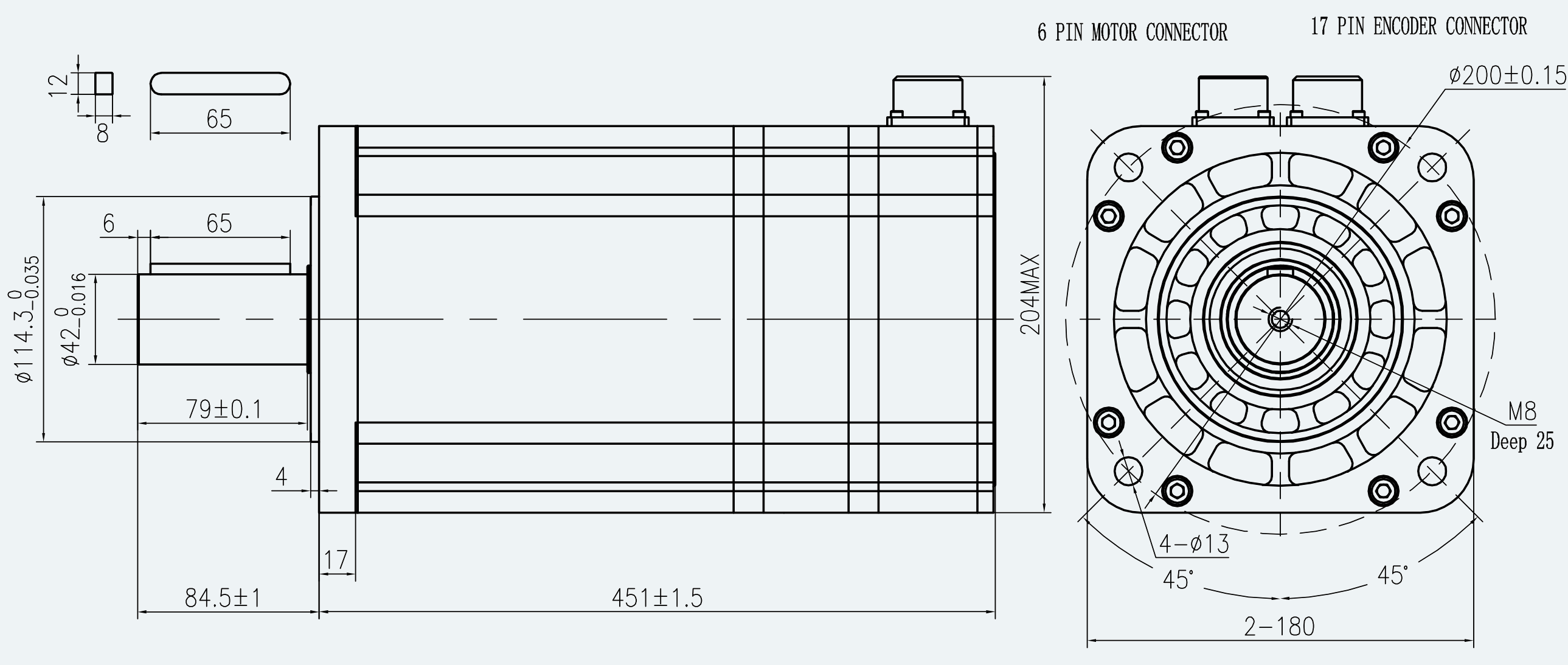Drawing View for ES-SM-A02-180D-T48NM-7500W-002