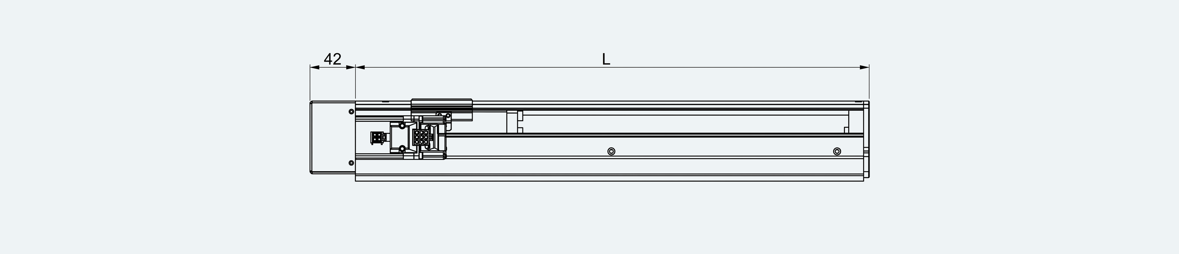 Mechanical View 3 for ES-LM-BS44-S0100-LREQ-MIREQ-M001