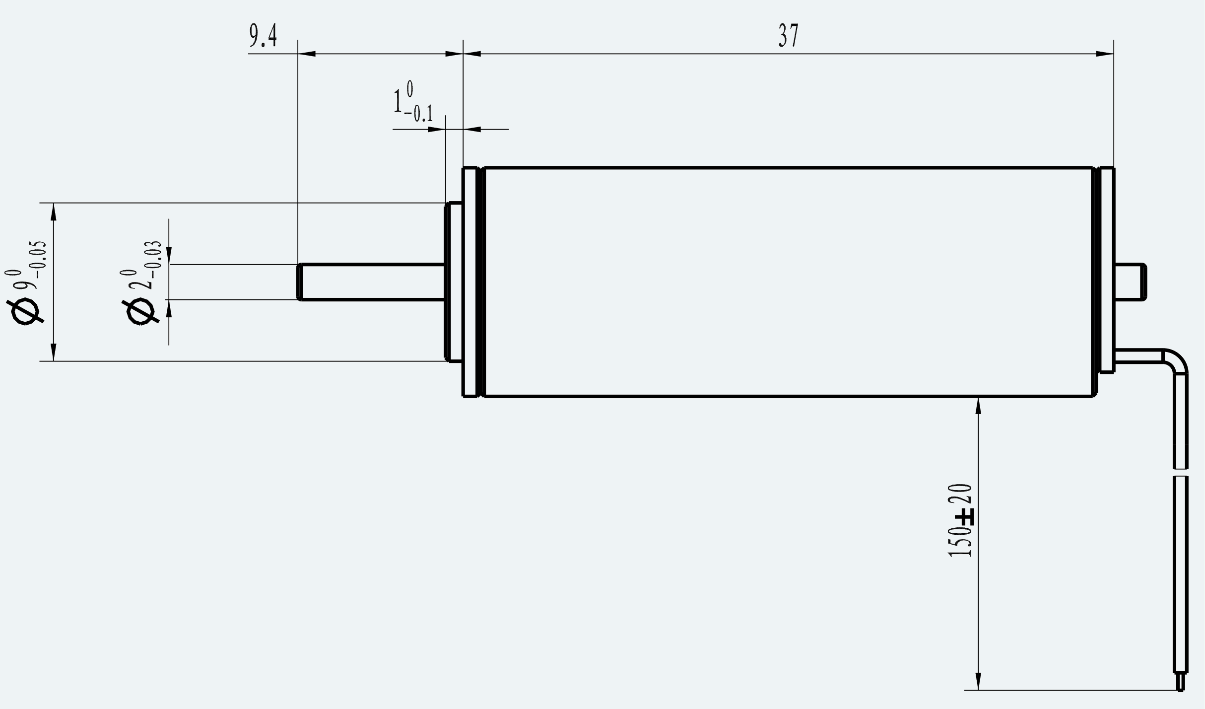 Mechanical View 1 for ES-CM-BL05-M001
