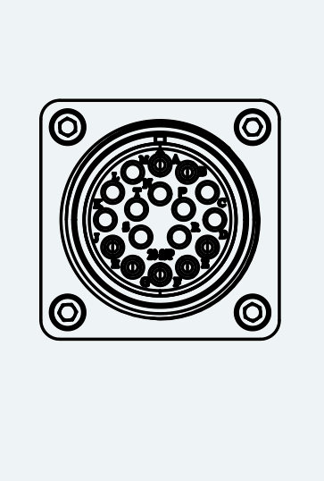 Feedback Connector Pinout for ES-SM-A03-130G-T5P39NM-850W-003