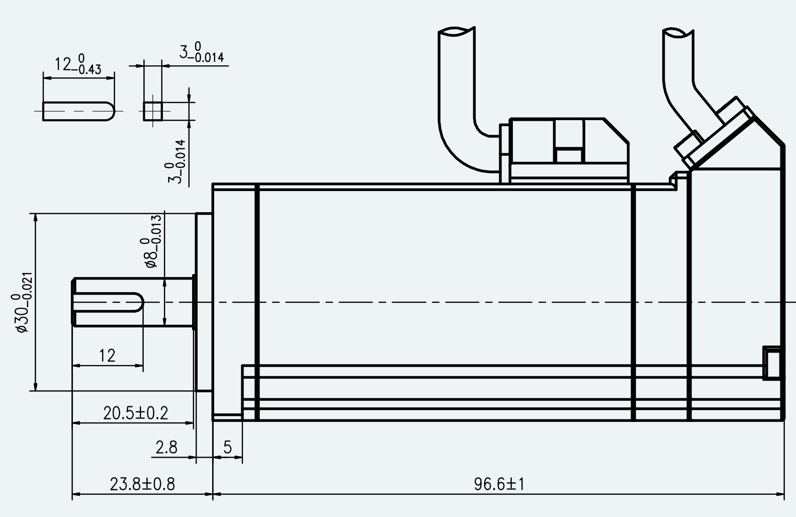 Mechanical View 2 for ES-SM-A01-040S-T0P32NM-100W-001