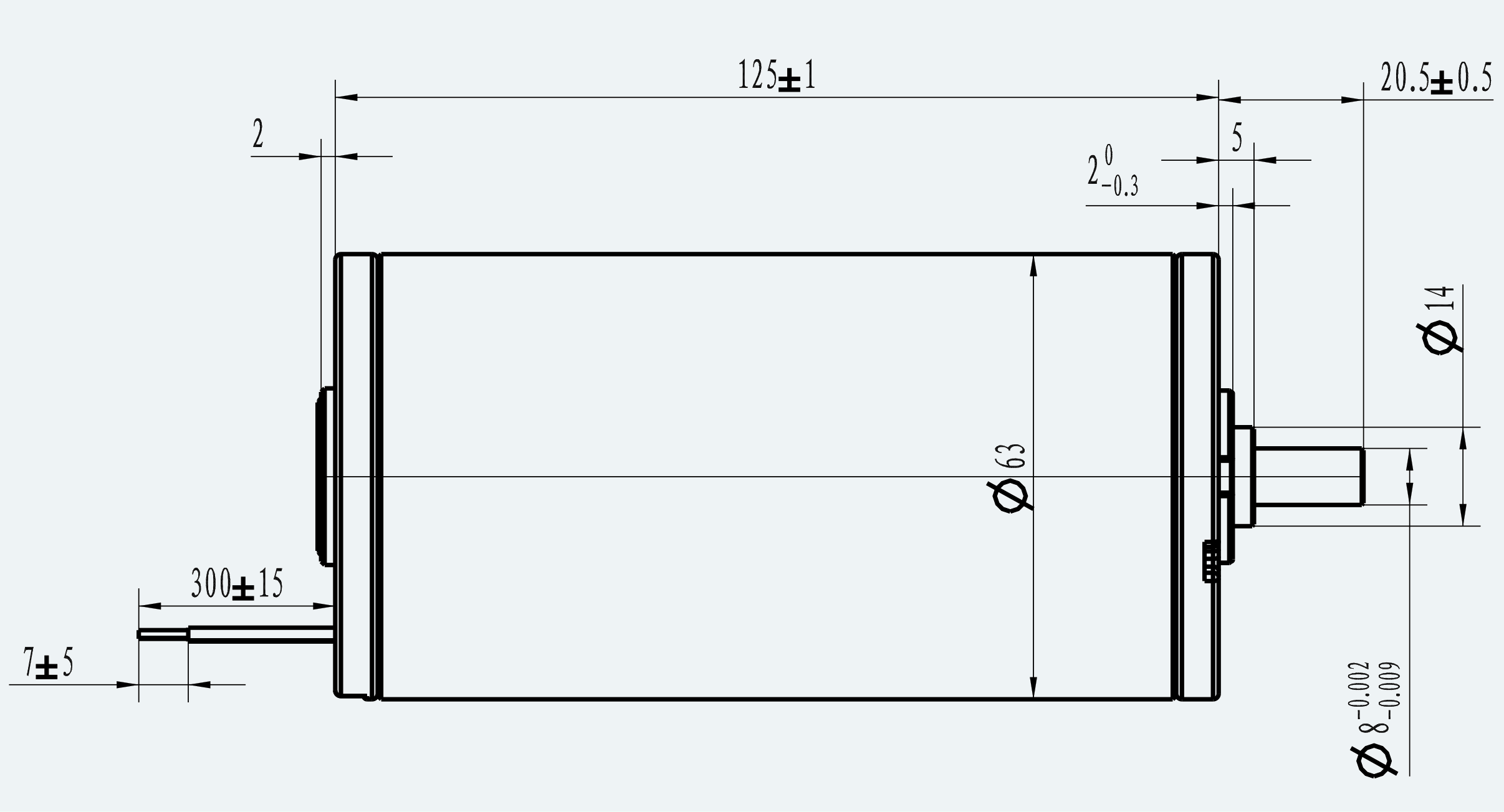 Mechanical View 1 for ES-DC-IC03-M001