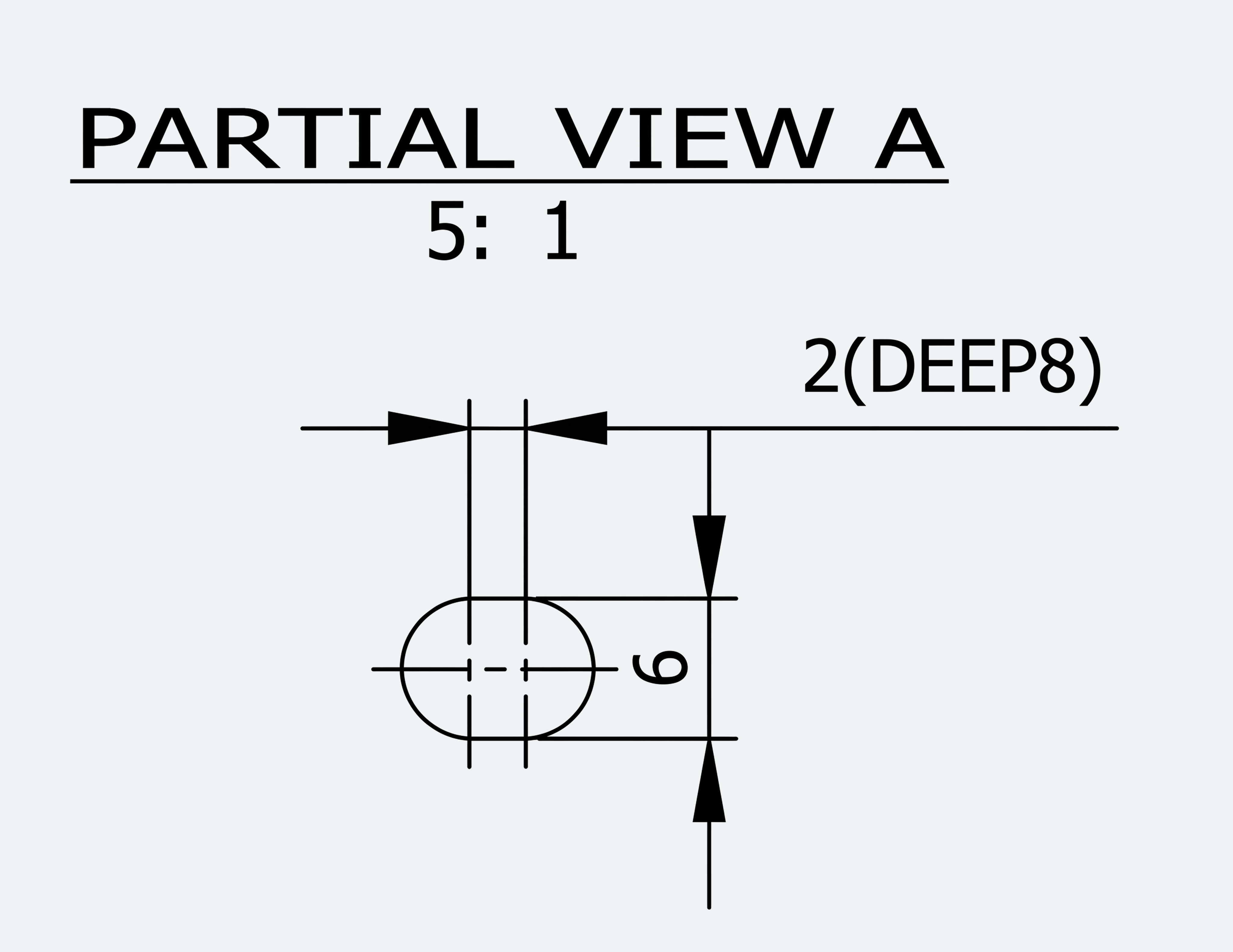 Mechanical View 6 for ES-LM-BS68-S0100-L010-MI01-M001