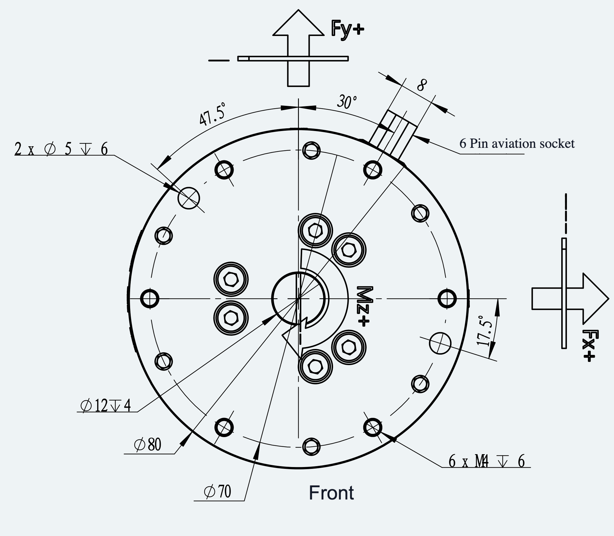 Mechanical View 1 for ES-SN-C30-S001-V007