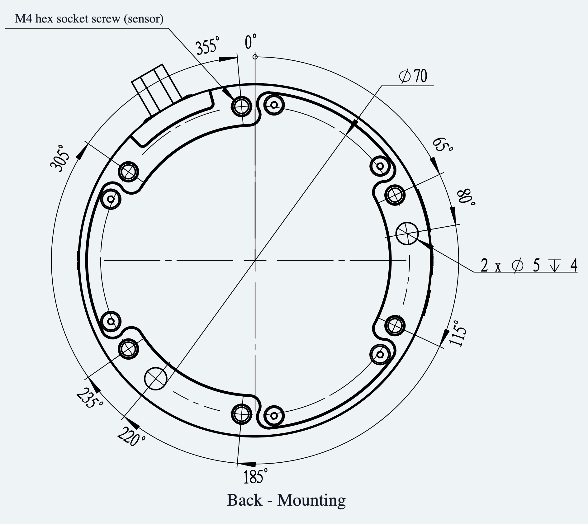 Mechanical View 2 for ES-SN-C30-S001-V007