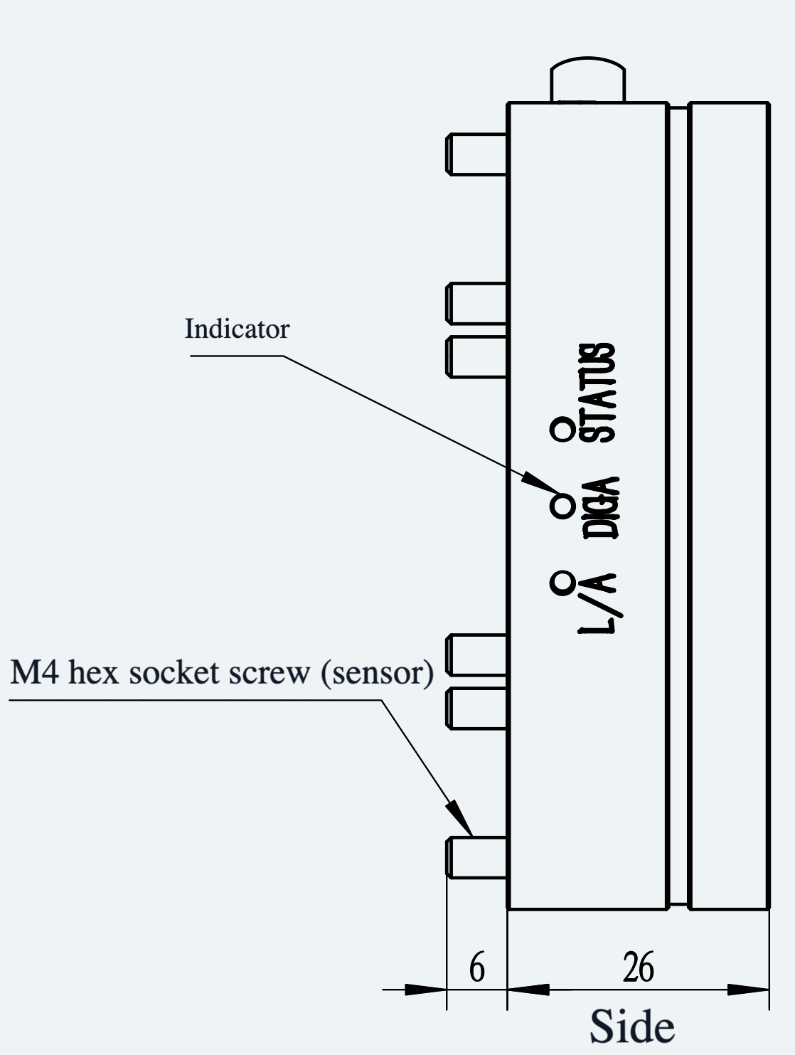 Mechanical View 3 for ES-SN-C30-S001-V007