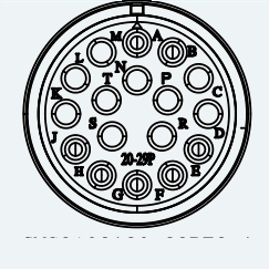 Feedback Connector Pinout for ES-SM-A03-180G-T19P1NM-3000W-001