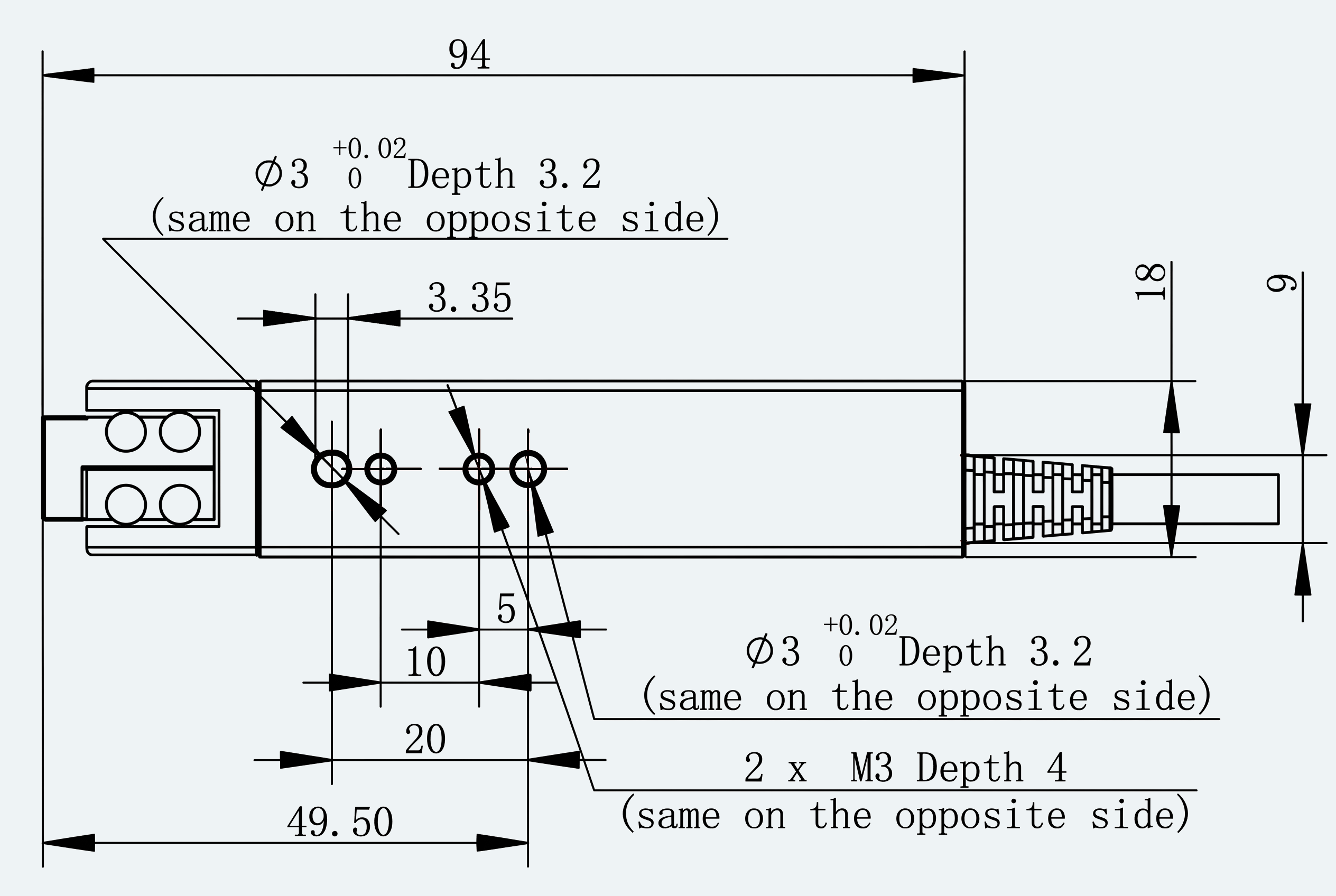 Mechanical View 2 for ES-EG-C00-S002-V003