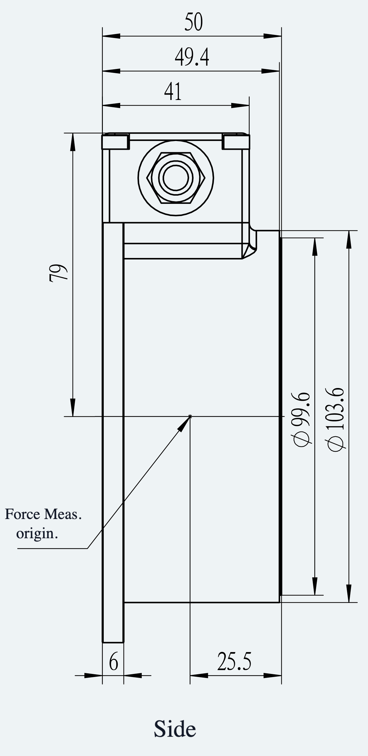 Mechanical View 1 for ES-SN-C30-S001-V009