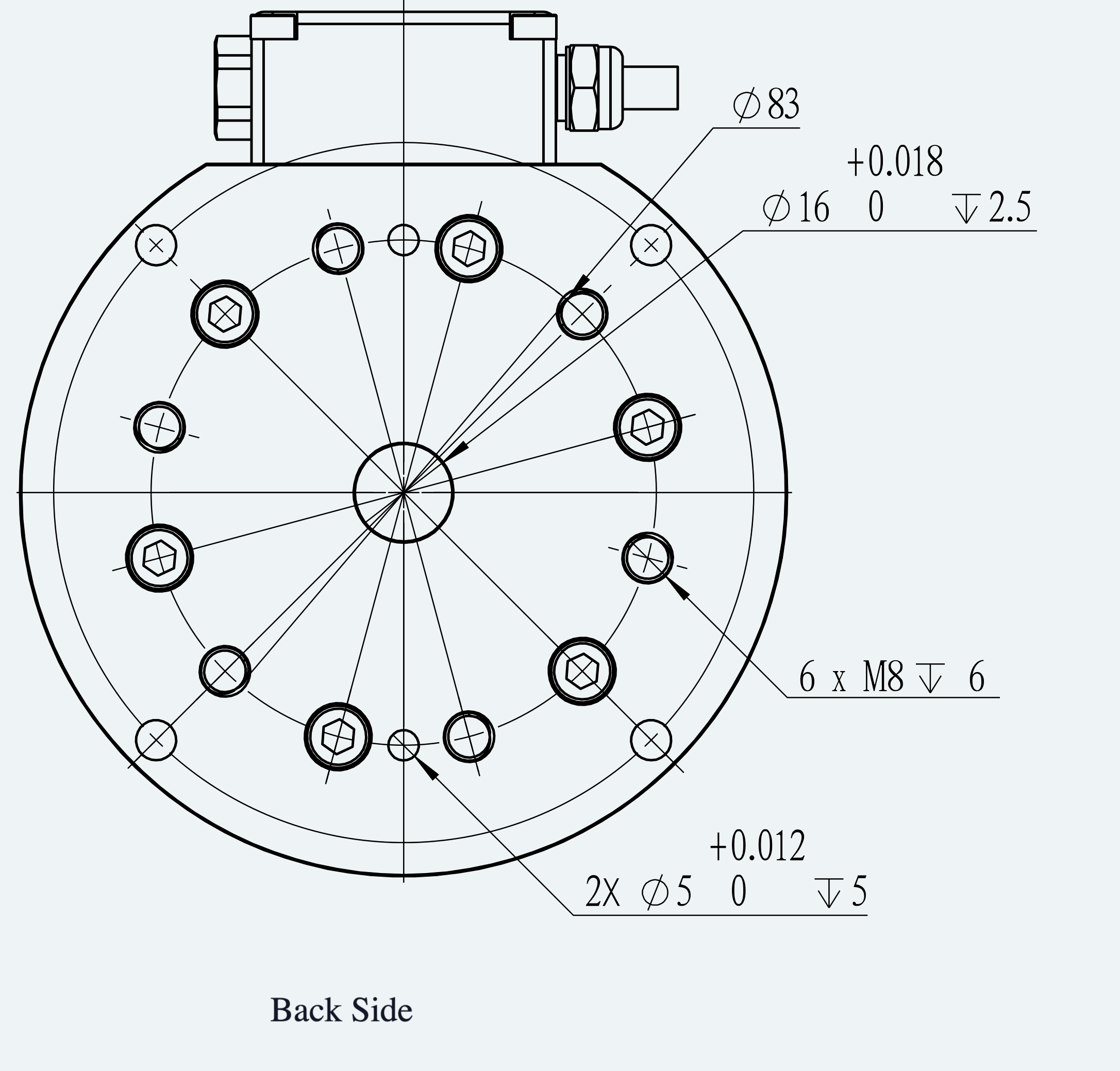 Mechanical View 3 for ES-SN-C30-S001-V009