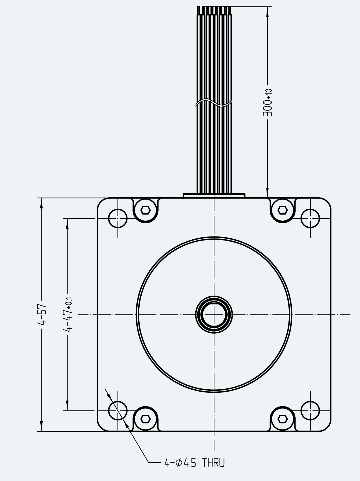 Mechanical View 2 for ES-DC-SL06-M001