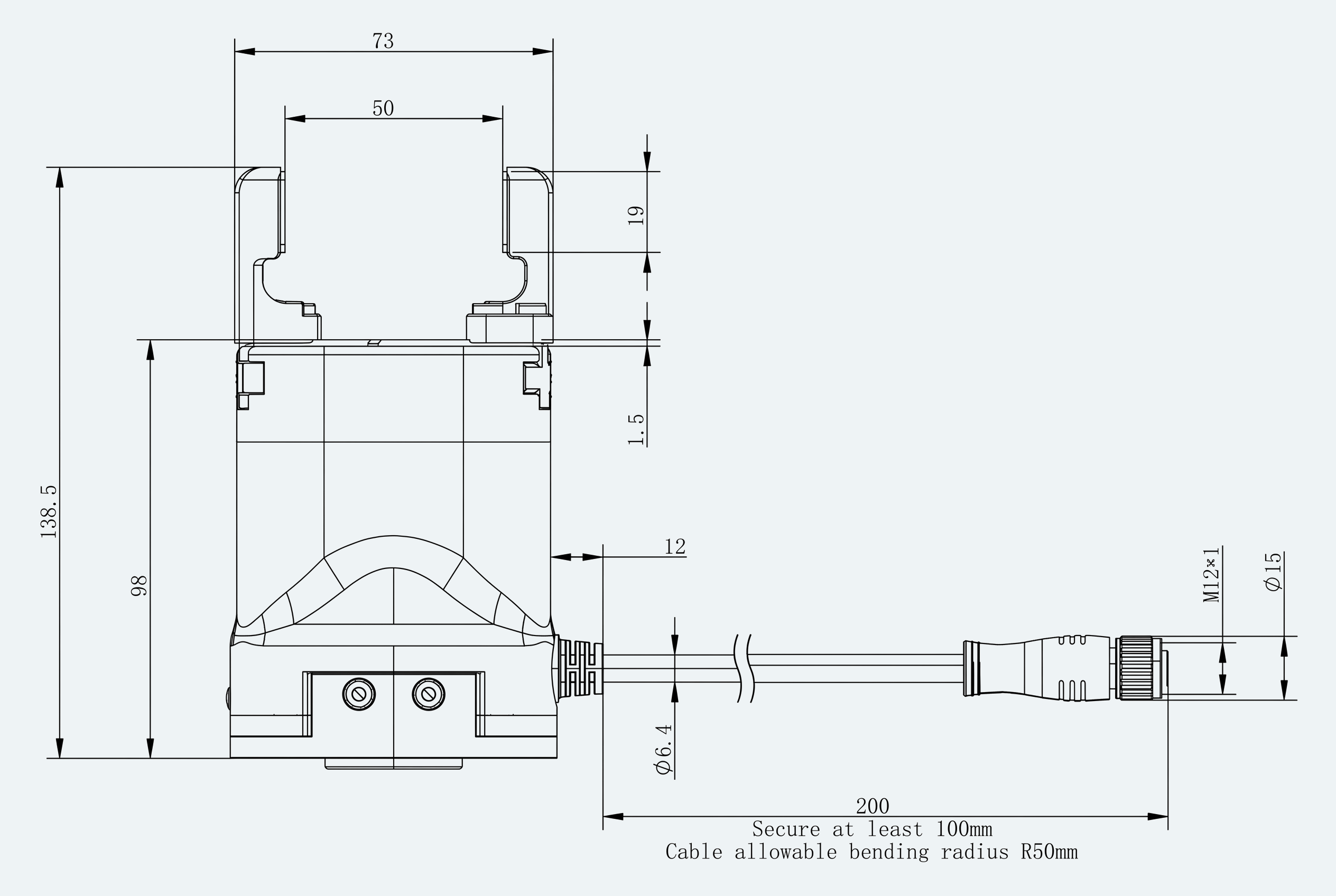 Mechanical View 2 for ES-EG-C00-S001-V001