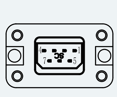 Feedback Connector Pinout for ES-SM-A03-080S-T3P18NM-1000W-002
